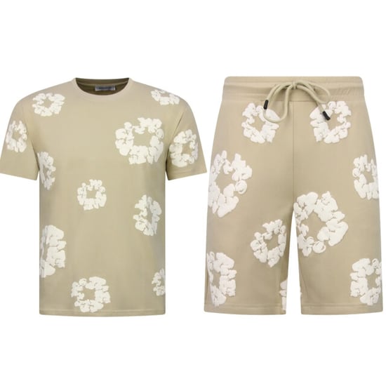 Enos Bloemen print zomerset bloemen pak met short twinset - Image 1