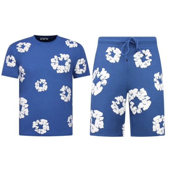 Enos Bloemen zomerset bloemen pak met short twinset - Image 1