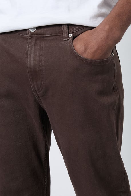 Chocolate Straight Fit Jeans - Image 4