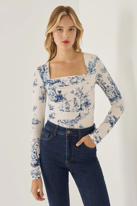 Ruched Top - Image 1