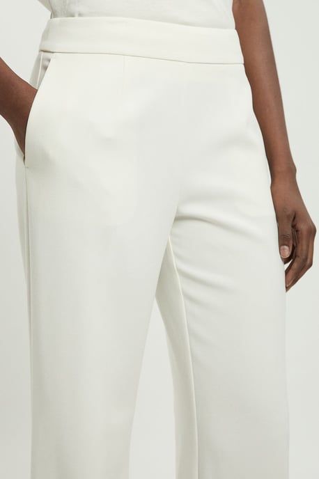 Compact Stretch Tailored Straight Leg Trouser - Image 4