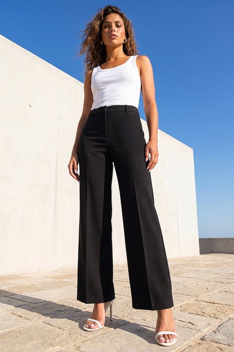 Regular Wide Leg Trouser - Image 1