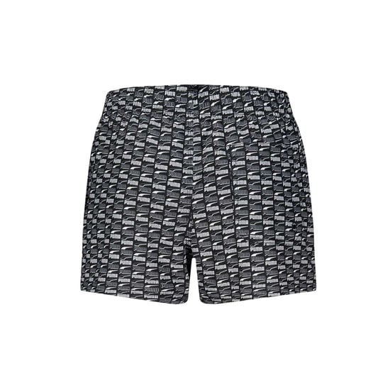 Puma Heren Zwemshort met Herhaalde Print (Zwart) - Image 2