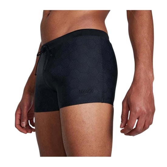 Speedo Geometriska badshorts för herrar (Svart/grå) - Image 3