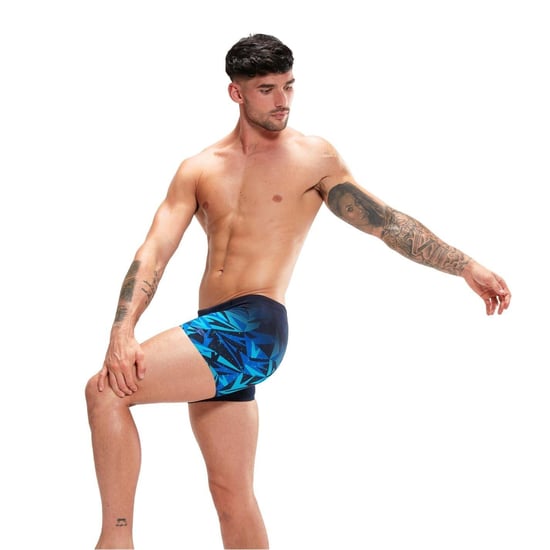Speedo Hyper Boom badshorts för herrar (SVART/BLÅ) - Image 3