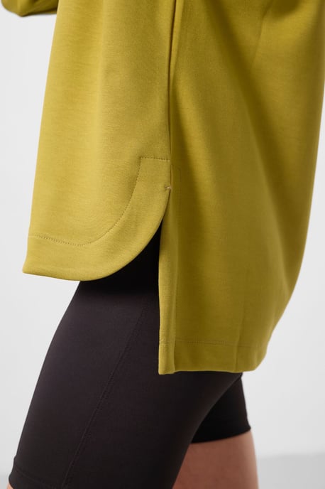 Långärmad jersey-tunika topp - Image 3