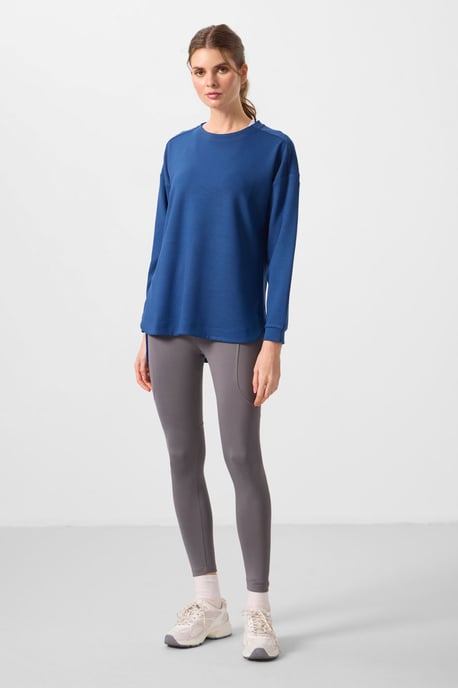 Long-sleeve Jersey Tunic Top - Image 2
