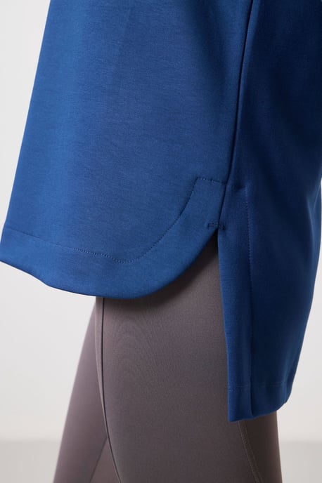 Long-sleeve Jersey Tunic Top - Image 3