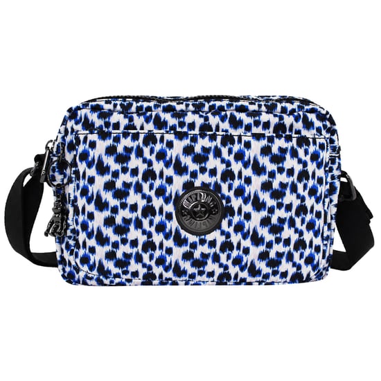 Kipling Curious Leopard Abanu Blue Crossbody Bag - Image 1
