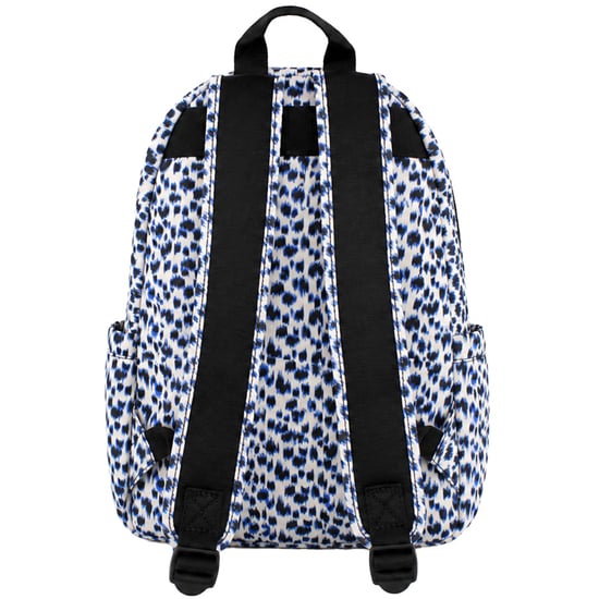 Kipling Delia Curious Leopard Blue Backpack - Image 3