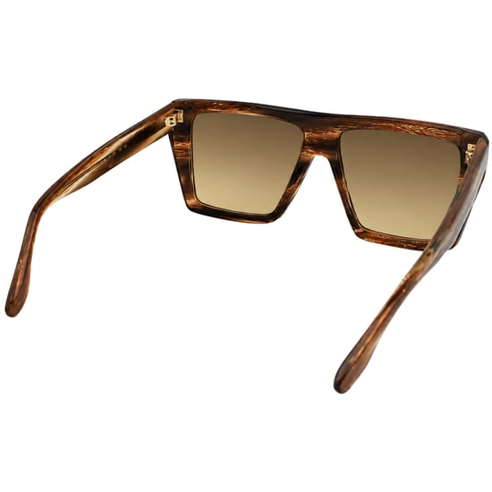 Victoria Beckham Square Brown Sunglasses - Image 2