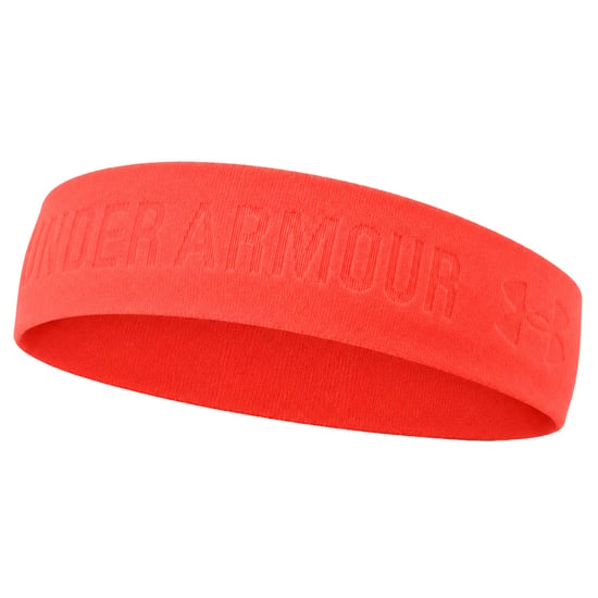 Under Armour Grip Wide Orange Headband - Image 1