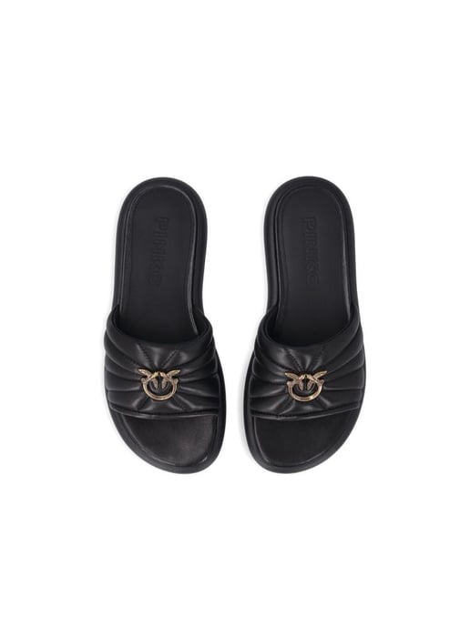 Pinko Slippers Black - Image 4