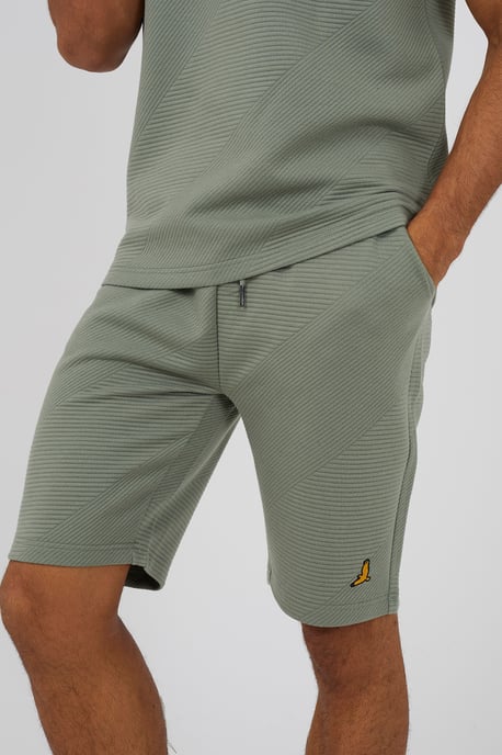 Mint Shorts With Badge Detail - Image 3