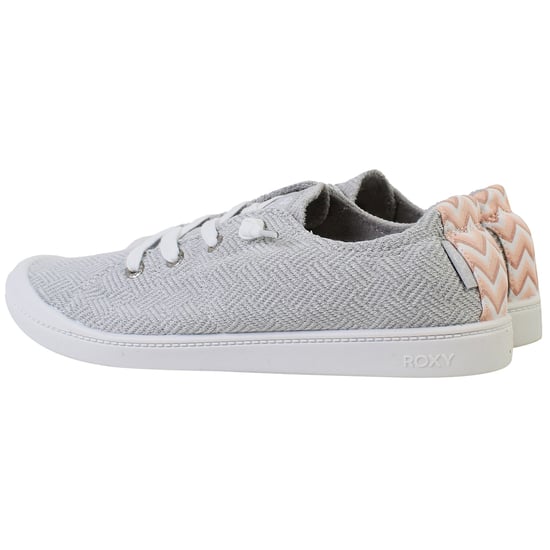 Roxy Bayshore Plus Womens Grey Plimsolls - Image 3