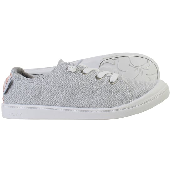 Roxy Bayshore Plus Womens Grey Plimsolls - Image 4