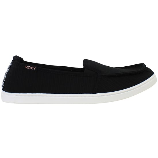 Roxy Minnow VII Womens Black Plimsolls - Image 1