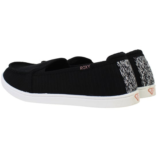 Roxy Minnow VII Womens Black Plimsolls - Image 3