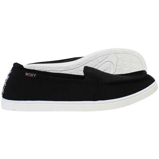 Roxy Minnow VII Womens Black Plimsolls - Image 4