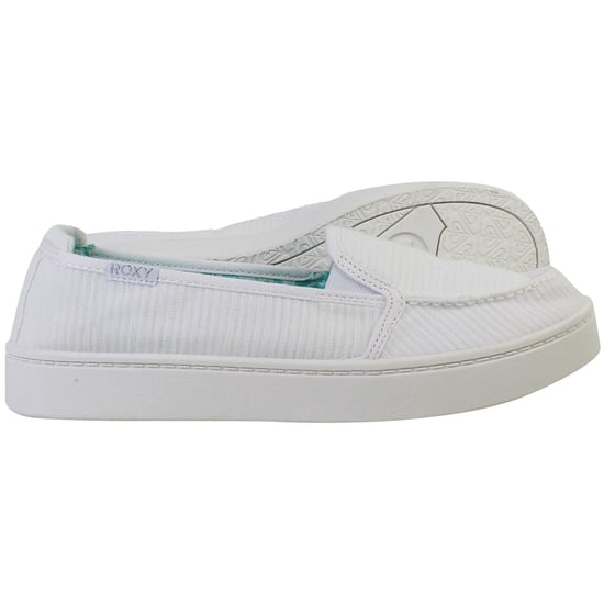 Roxy Minnow Plus Womens White Plimsolls - Image 4