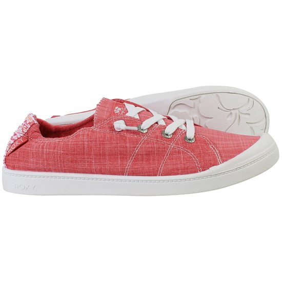 Roxy Bayshore Plus Womens Red Plimsolls - Image 4