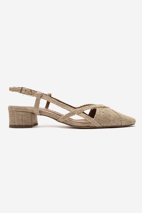 Olena Block Heel Slingback Pump (Women) - Image 4