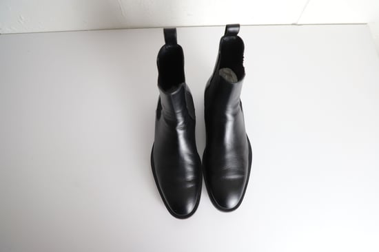 Balenciaga Midnight Chelsea Boots in Black Leather - Image 2