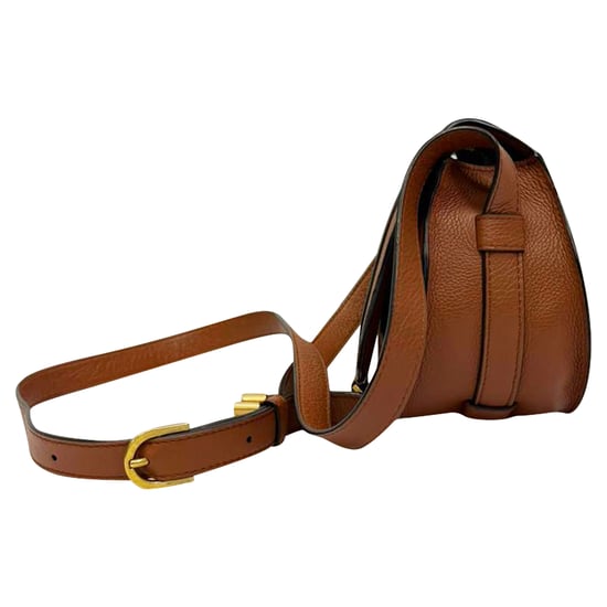 Chloé Marcie Small Bag in Brown Calfskin Leather - Image 3