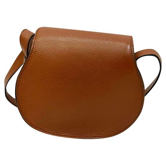 Chloé Marcie Small Bag in Brown Calfskin Leather - Image 4