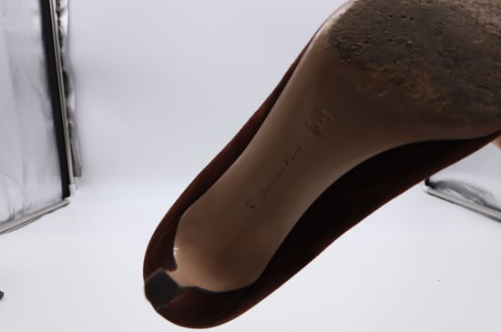 Gianvito Rossi 70 Pumps in Brown Suede - Image 2