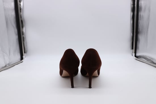 Gianvito Rossi 70 Pumps in Brown Suede - Image 5