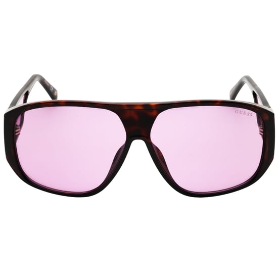 Guess Zonnebril Met Donker Havana Montuur En Violet Montuur - Image 1