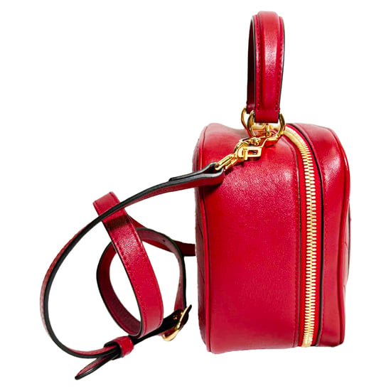 Gucci Small Blondie Top Handle Bag in Burgundy Calf Leather - Image 4