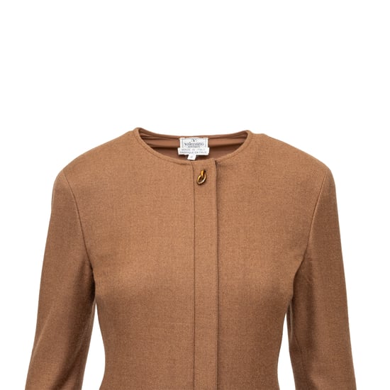Valentino Boutique Pleated Wool Dress - '90s - Image 3
