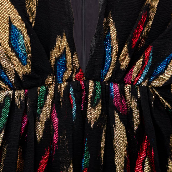Saint Laurent Påfågels Jacquard Cocktailklänning - '20-tal - Image 6