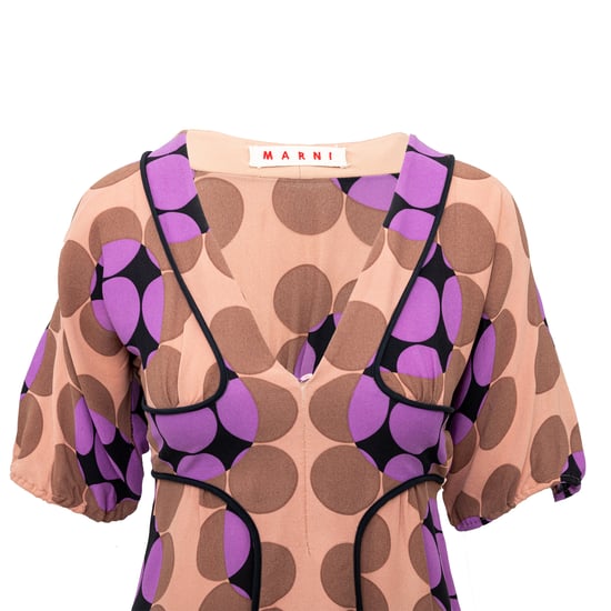 Marni Geometrisch Patroon Jurk - '00s - Image 3