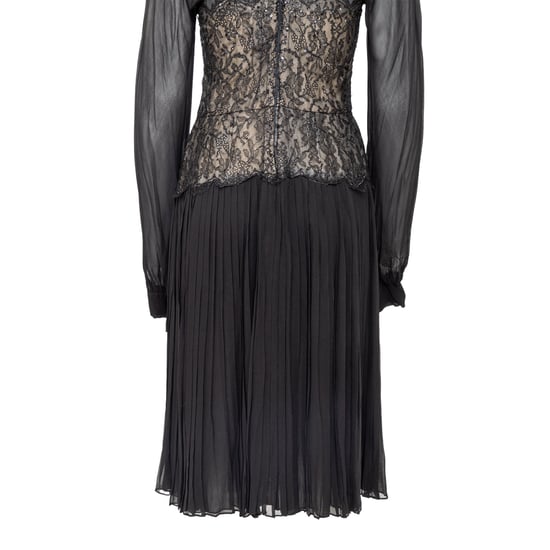 Nina Ricci Haute Boutique Chiffon Jurk - '70s - Image 4