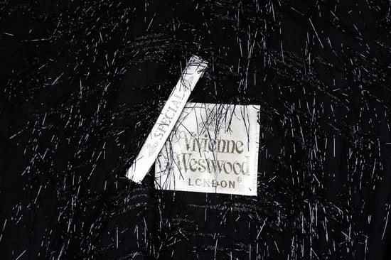 Vivienne Westwood Special Edition Glittrande Franjeklänning - '90-tal - Image 4
