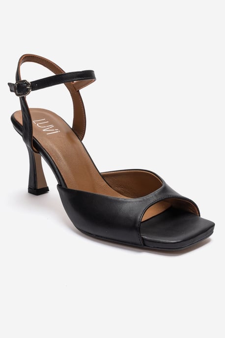 Elvia Leren Stiletto Enkelband Sandaal (Dames) - Image 2
