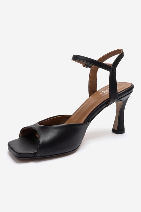 Elvia Leren Stiletto Enkelband Sandaal (Dames) - Image 5