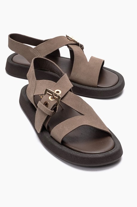 Roven Läder Sandal (Dam) - Image 1