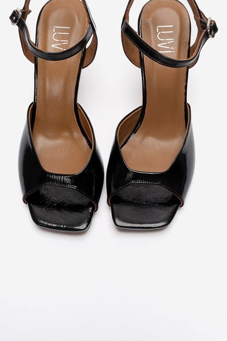 Elvia Leren Stiletto Enkelband Sandaal (Dames) - Image 2