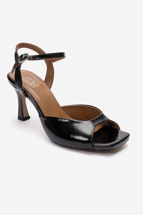 Elvia Leren Stiletto Enkelband Sandaal (Dames) - Image 3