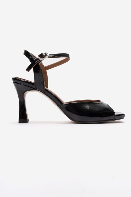 Elvia Leren Stiletto Enkelband Sandaal (Dames) - Image 4