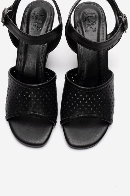 Hervon Sandal med Klackhäl och Ankelrem (Dam) - Image 2