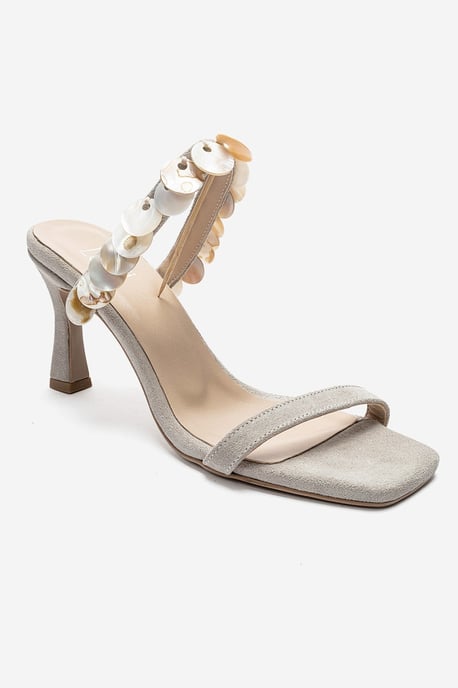Arund Läder Stiletto Ankelrem Sandal (Dam) - Image 3