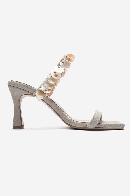 Arund Läder Stiletto Ankelrem Sandal (Dam) - Image 4