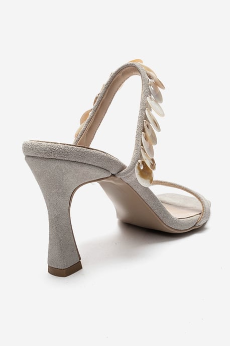 Arund Läder Stiletto Ankelrem Sandal (Dam) - Image 5