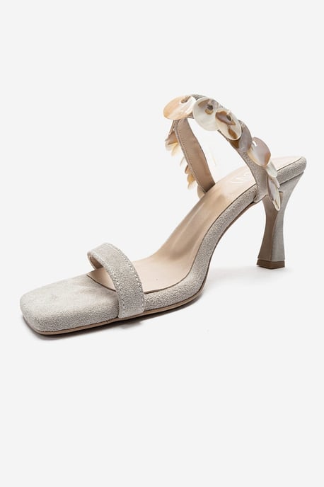 Arund Läder Stiletto Ankelrem Sandal (Dam) - Image 6