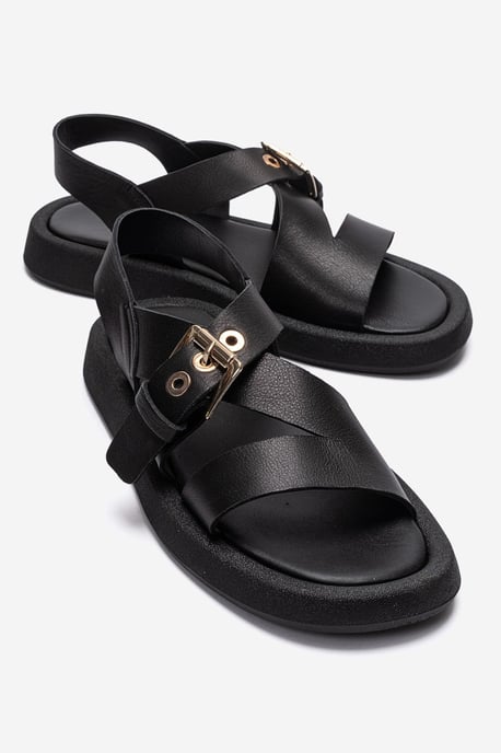 Roven Läder Sandal (Dam) - Image 1